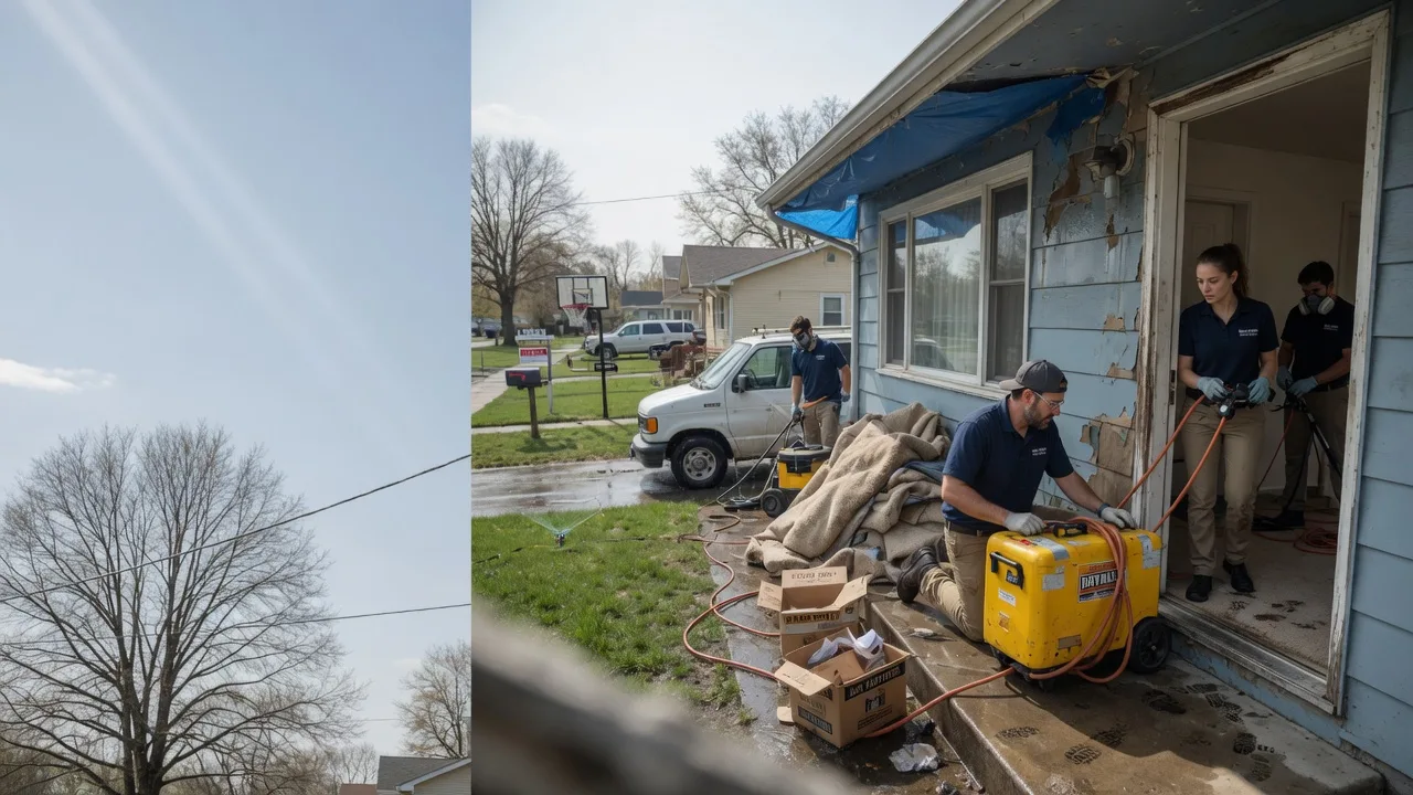 Basement Flood Cleanup in Caneadea, NY near me